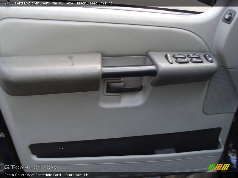 Black / Medium Flint 2003 Ford Explorer Sport Trac XLT 4x4