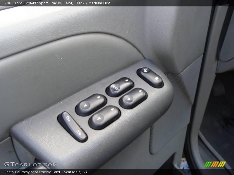 Black / Medium Flint 2003 Ford Explorer Sport Trac XLT 4x4
