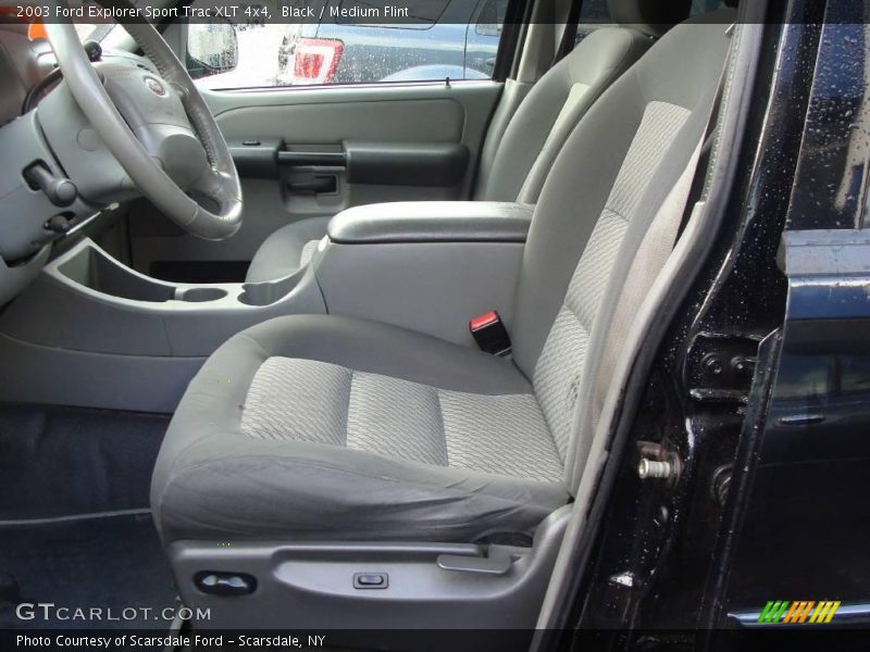 Black / Medium Flint 2003 Ford Explorer Sport Trac XLT 4x4