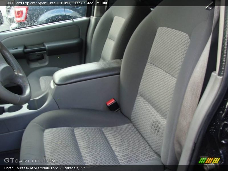 Black / Medium Flint 2003 Ford Explorer Sport Trac XLT 4x4