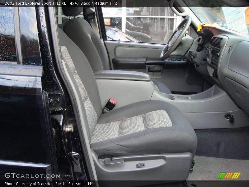 Black / Medium Flint 2003 Ford Explorer Sport Trac XLT 4x4