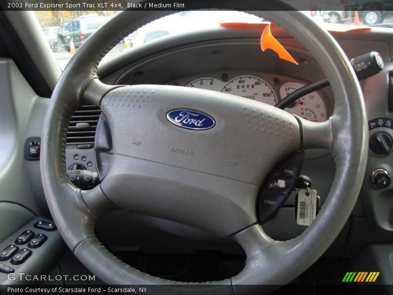 Black / Medium Flint 2003 Ford Explorer Sport Trac XLT 4x4