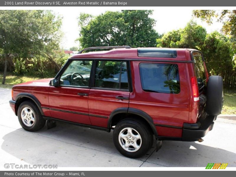 Alveston Red Metallic / Bahama Beige 2001 Land Rover Discovery II SE