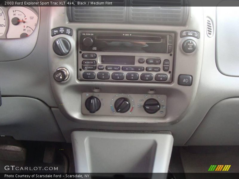 Black / Medium Flint 2003 Ford Explorer Sport Trac XLT 4x4
