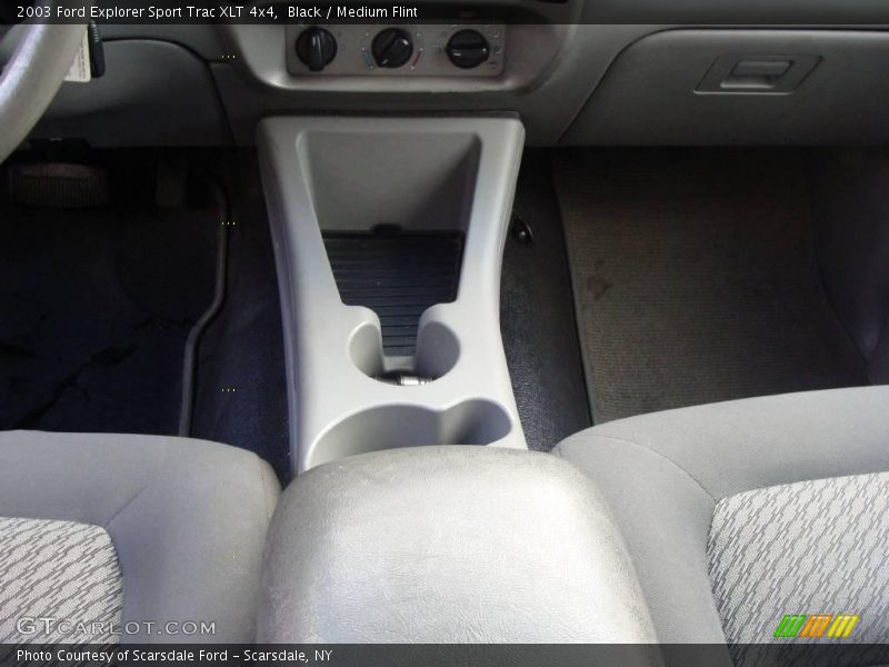 Black / Medium Flint 2003 Ford Explorer Sport Trac XLT 4x4