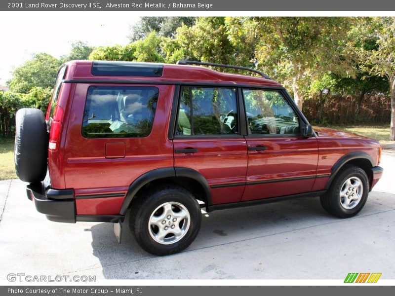 Alveston Red Metallic / Bahama Beige 2001 Land Rover Discovery II SE