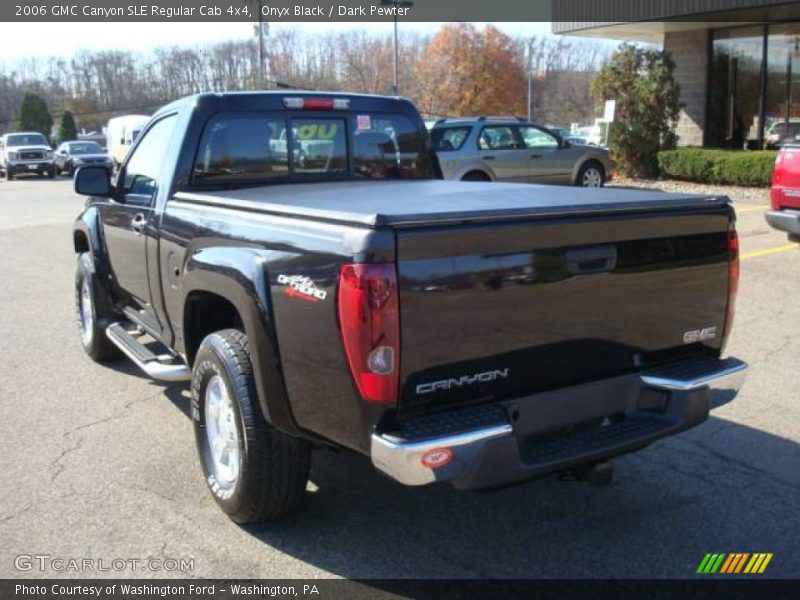Onyx Black / Dark Pewter 2006 GMC Canyon SLE Regular Cab 4x4