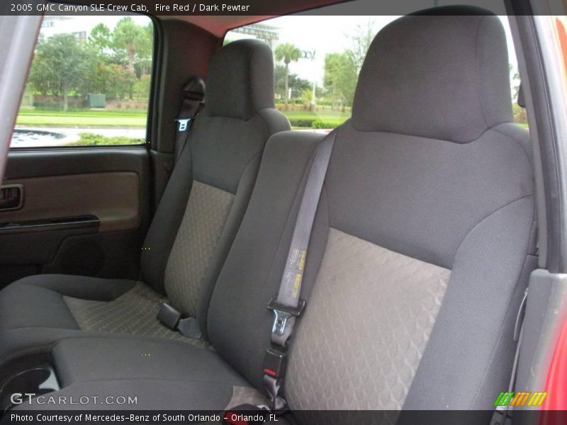 Fire Red / Dark Pewter 2005 GMC Canyon SLE Crew Cab