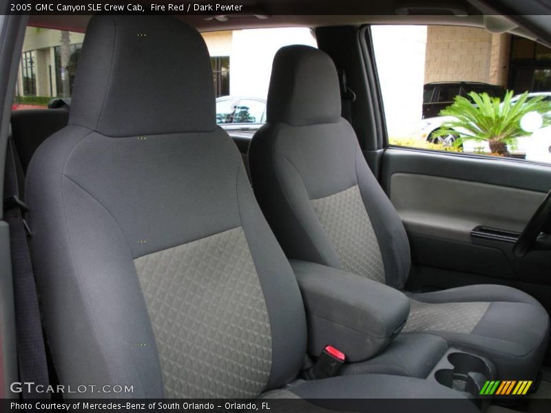 Fire Red / Dark Pewter 2005 GMC Canyon SLE Crew Cab