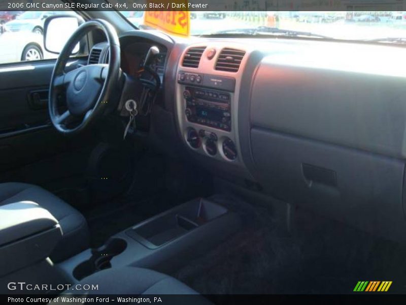 Onyx Black / Dark Pewter 2006 GMC Canyon SLE Regular Cab 4x4