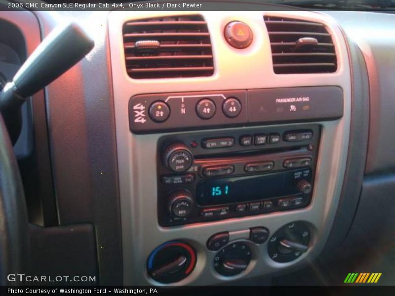 Onyx Black / Dark Pewter 2006 GMC Canyon SLE Regular Cab 4x4