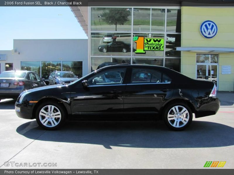 Black / Charcoal Black 2006 Ford Fusion SEL