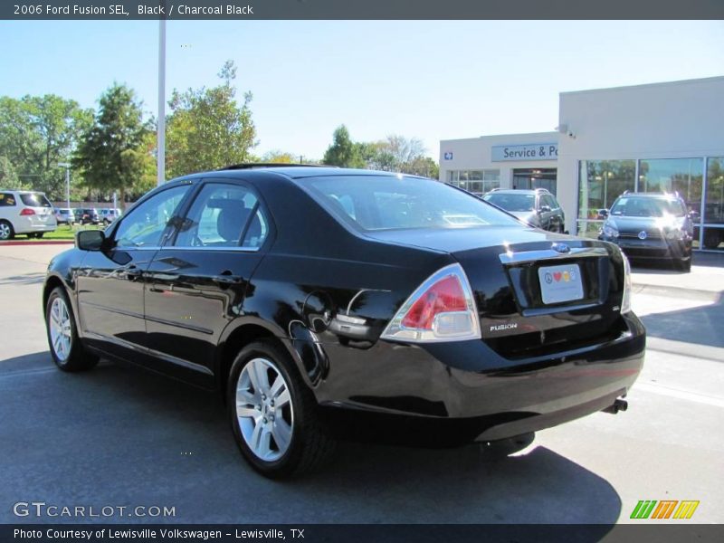 Black / Charcoal Black 2006 Ford Fusion SEL