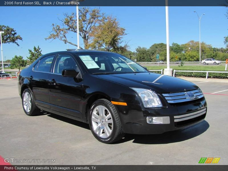 Black / Charcoal Black 2006 Ford Fusion SEL