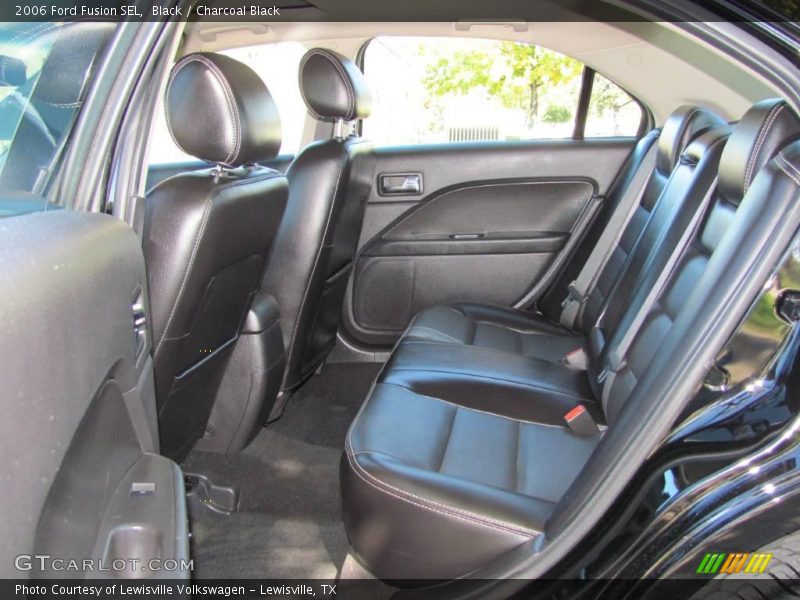 Black / Charcoal Black 2006 Ford Fusion SEL