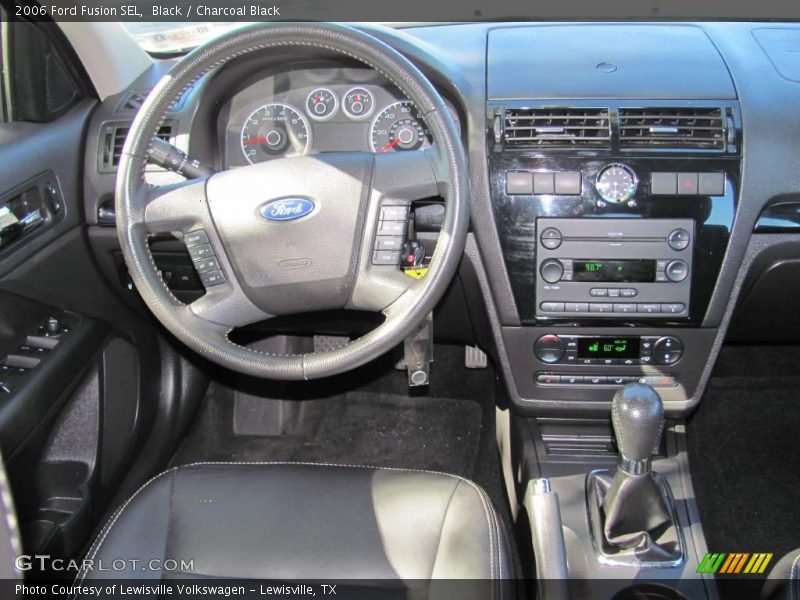 Black / Charcoal Black 2006 Ford Fusion SEL