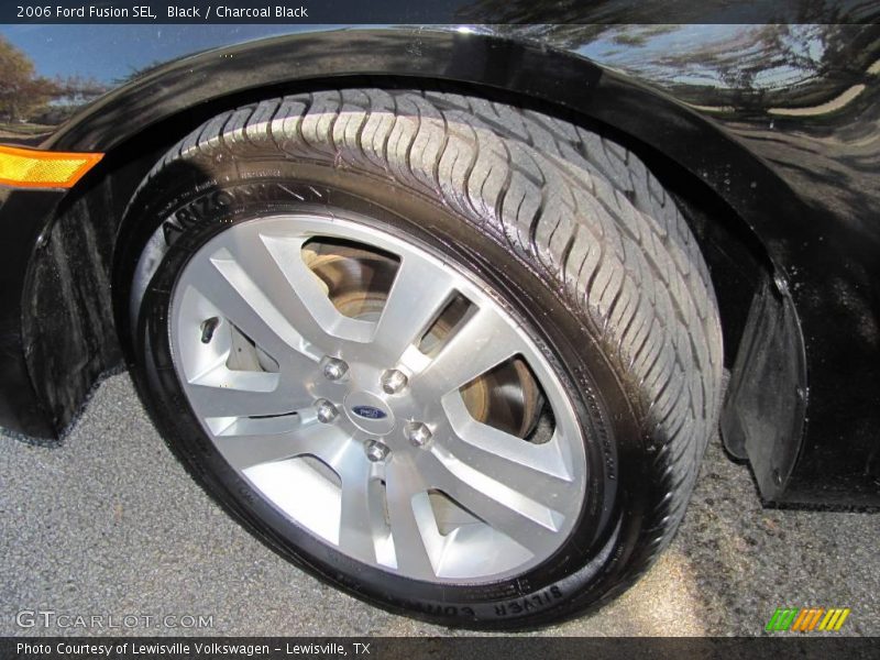 Black / Charcoal Black 2006 Ford Fusion SEL