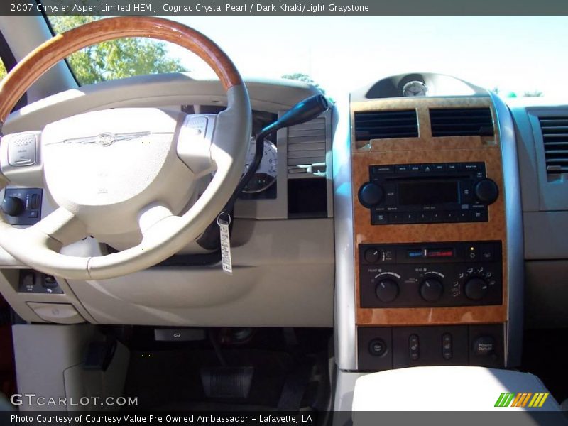 Cognac Crystal Pearl / Dark Khaki/Light Graystone 2007 Chrysler Aspen Limited HEMI