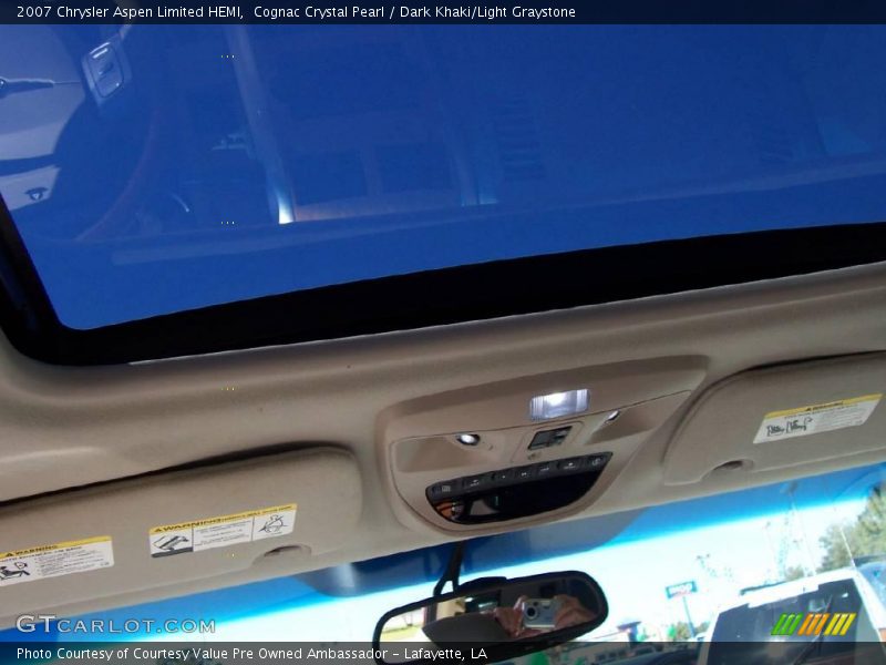 Cognac Crystal Pearl / Dark Khaki/Light Graystone 2007 Chrysler Aspen Limited HEMI