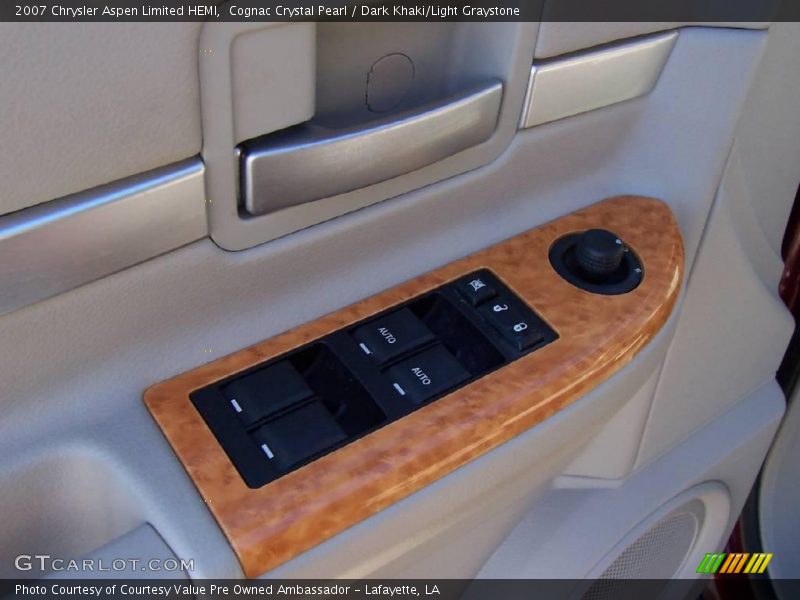 Cognac Crystal Pearl / Dark Khaki/Light Graystone 2007 Chrysler Aspen Limited HEMI