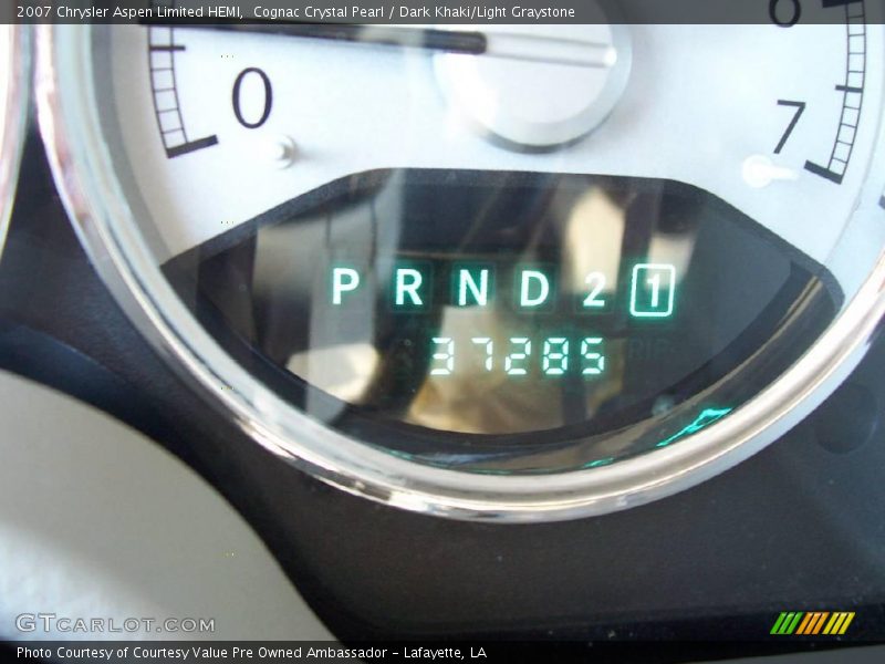 Cognac Crystal Pearl / Dark Khaki/Light Graystone 2007 Chrysler Aspen Limited HEMI