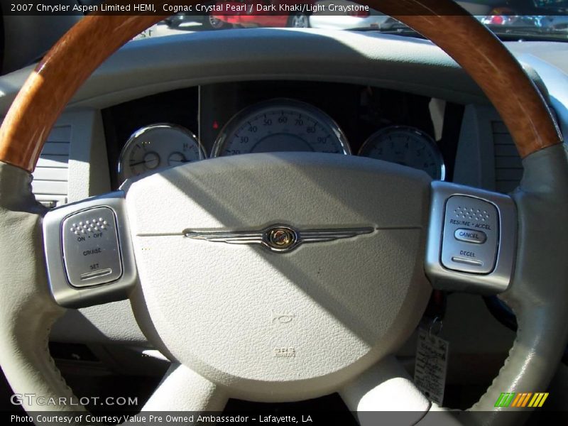 Cognac Crystal Pearl / Dark Khaki/Light Graystone 2007 Chrysler Aspen Limited HEMI