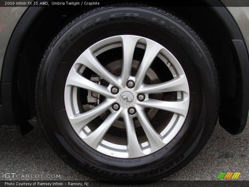 Umbria Twilight / Graphite 2009 Infiniti FX 35 AWD