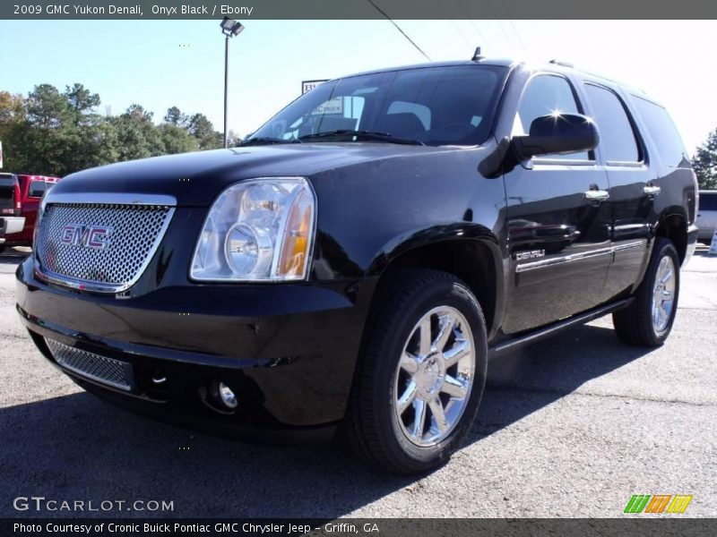 Onyx Black / Ebony 2009 GMC Yukon Denali