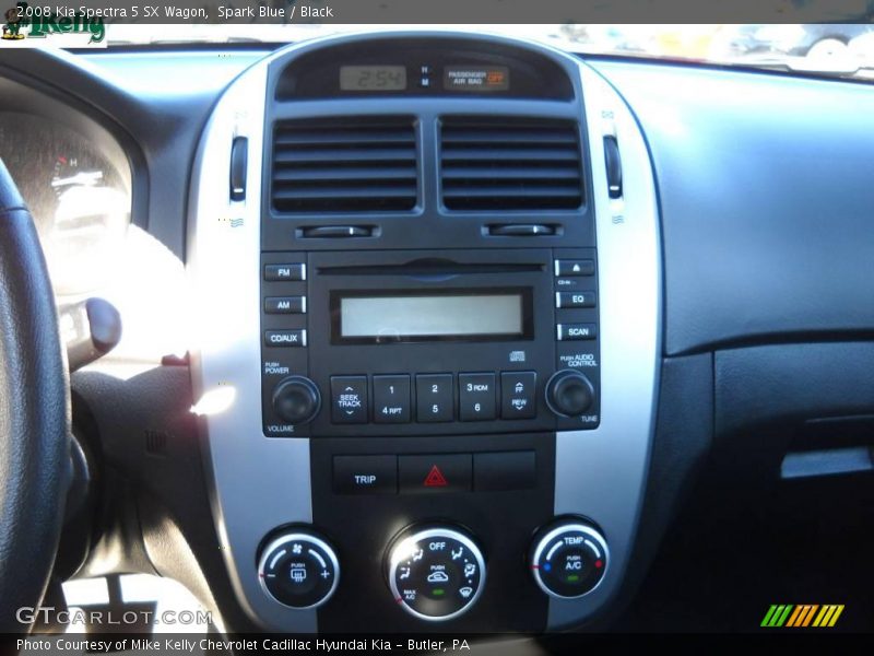 Spark Blue / Black 2008 Kia Spectra 5 SX Wagon