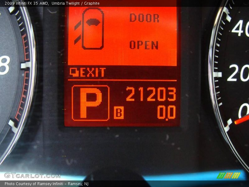 Umbria Twilight / Graphite 2009 Infiniti FX 35 AWD