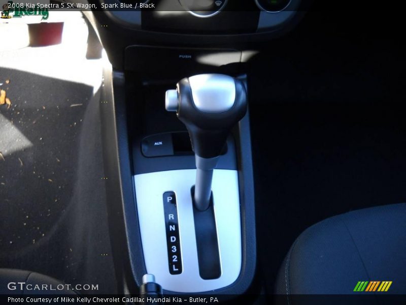 Spark Blue / Black 2008 Kia Spectra 5 SX Wagon