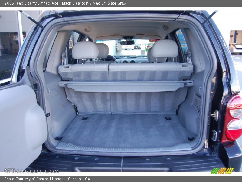 Black Clearcoat / Medium Slate Gray 2005 Jeep Liberty Limited 4x4