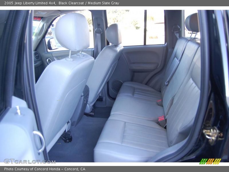 Black Clearcoat / Medium Slate Gray 2005 Jeep Liberty Limited 4x4