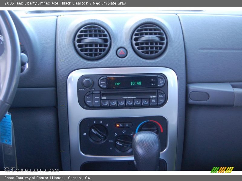 Black Clearcoat / Medium Slate Gray 2005 Jeep Liberty Limited 4x4