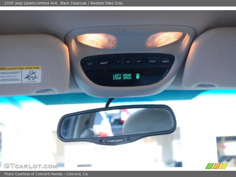Black Clearcoat / Medium Slate Gray 2005 Jeep Liberty Limited 4x4