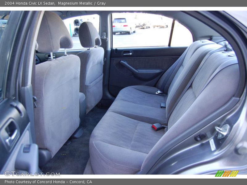 Magnesium Metallic / Gray 2004 Honda Civic LX Sedan