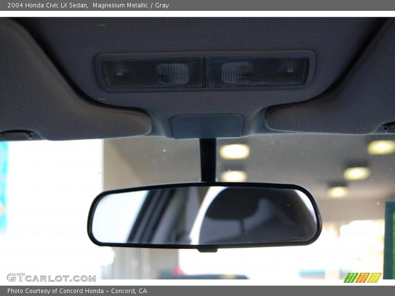 Magnesium Metallic / Gray 2004 Honda Civic LX Sedan