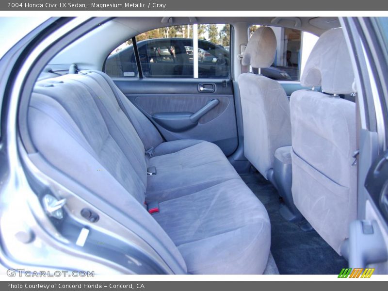 Magnesium Metallic / Gray 2004 Honda Civic LX Sedan