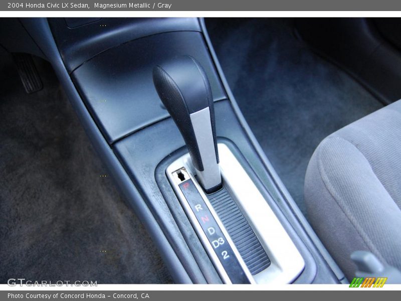 Magnesium Metallic / Gray 2004 Honda Civic LX Sedan