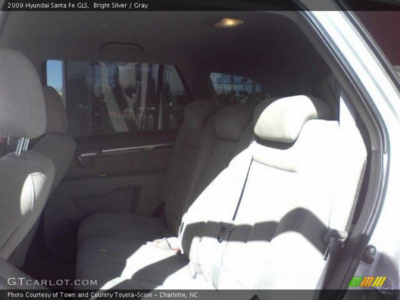 Bright Silver / Gray 2009 Hyundai Santa Fe GLS