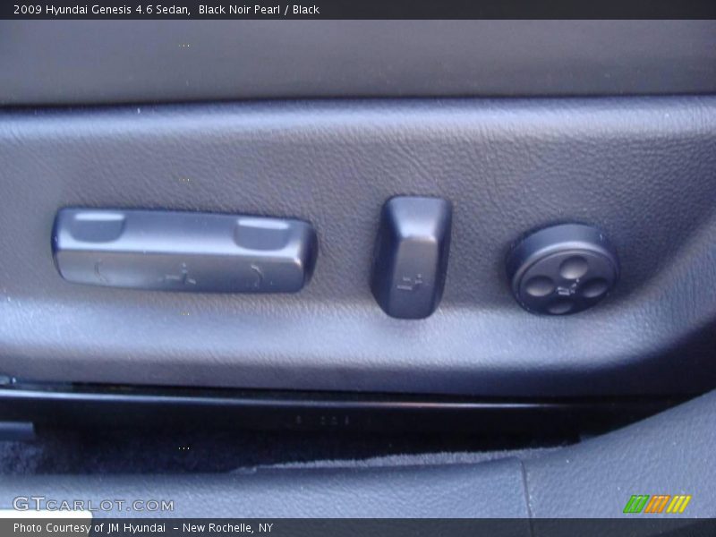 Black Noir Pearl / Black 2009 Hyundai Genesis 4.6 Sedan