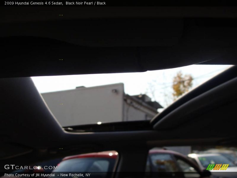 Black Noir Pearl / Black 2009 Hyundai Genesis 4.6 Sedan