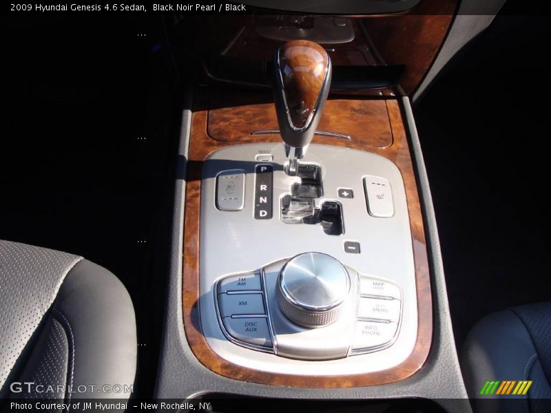 Black Noir Pearl / Black 2009 Hyundai Genesis 4.6 Sedan