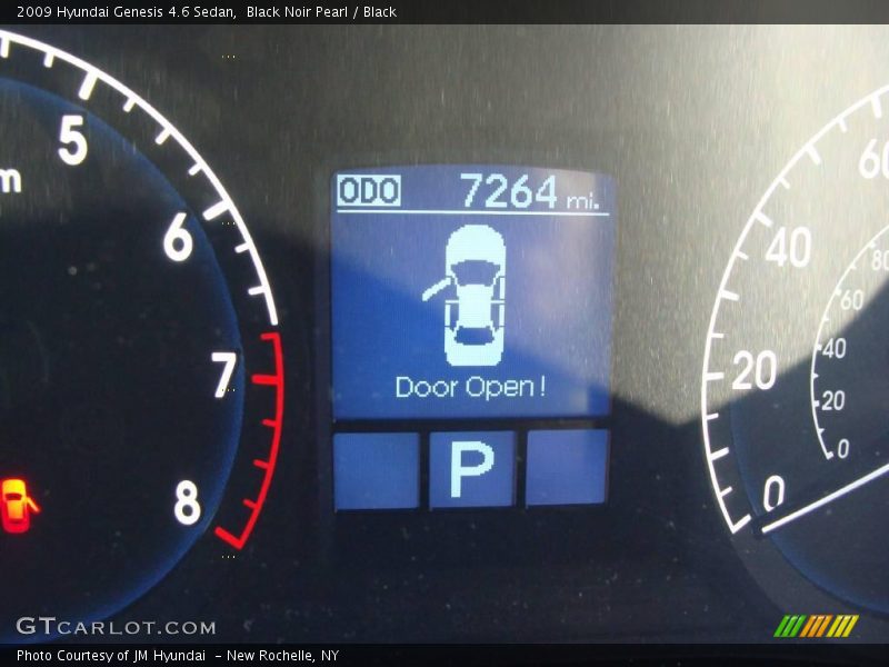 Black Noir Pearl / Black 2009 Hyundai Genesis 4.6 Sedan
