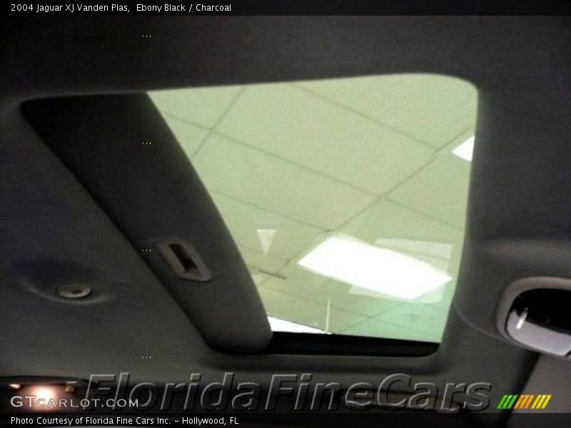 Ebony Black / Charcoal 2004 Jaguar XJ Vanden Plas