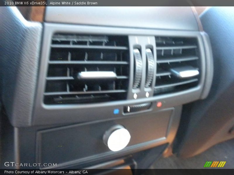 Alpine White / Saddle Brown 2010 BMW X6 xDrive35i