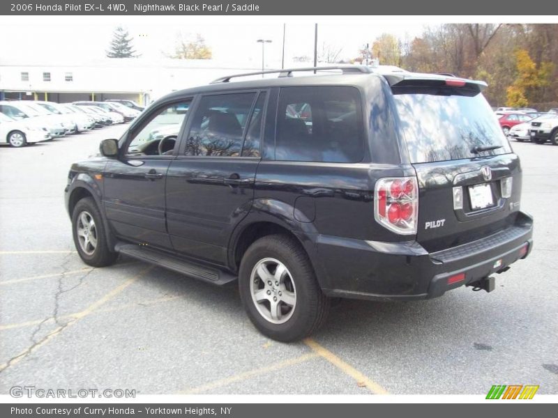 Nighthawk Black Pearl / Saddle 2006 Honda Pilot EX-L 4WD