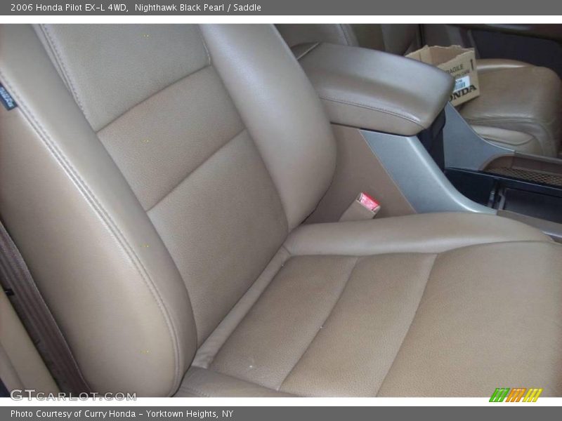 Nighthawk Black Pearl / Saddle 2006 Honda Pilot EX-L 4WD
