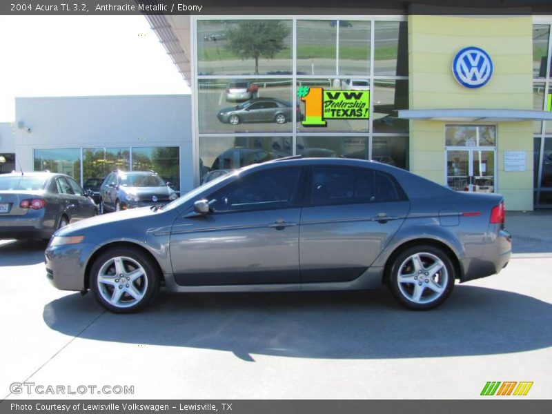 Anthracite Metallic / Ebony 2004 Acura TL 3.2