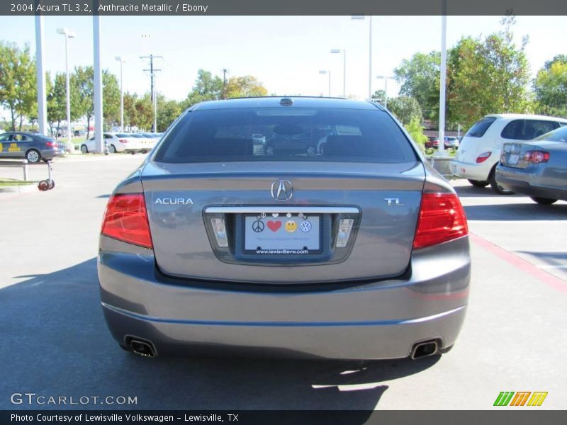 Anthracite Metallic / Ebony 2004 Acura TL 3.2